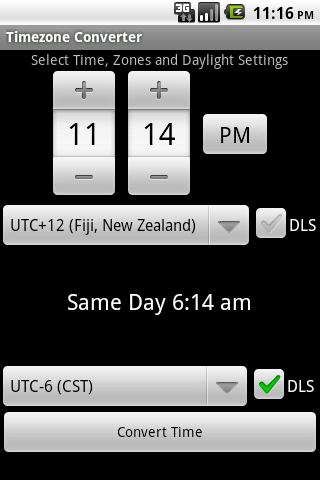 Timezone Converter