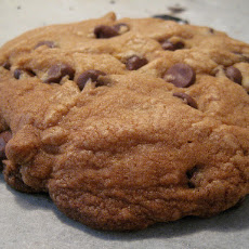 Giant Bittersweet Chocolate Toffee Cookies