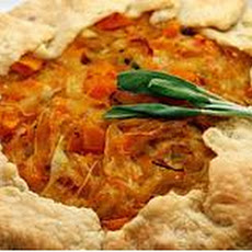 Butternut Squash and Caramelized Onion Galette