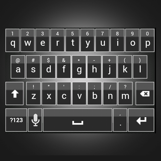 Sleek White Keyboard Skin 個人化 App LOGO-APP開箱王