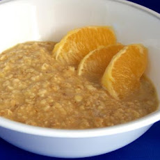 Orange Oatmeal - 2 Ingredients!
