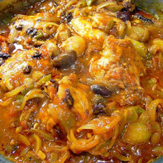 Chicken With Olives