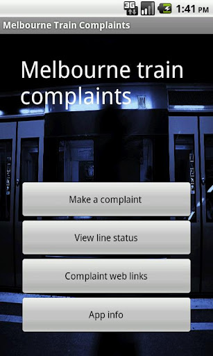 New Melbourne Train Complaints