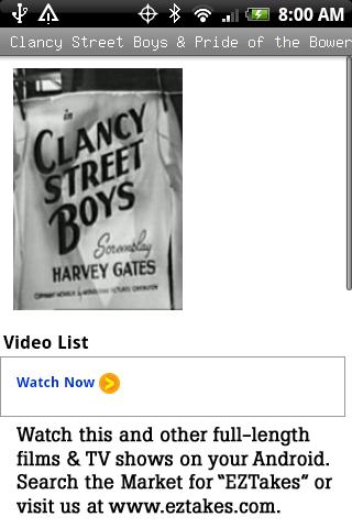 Clancy Street Boys Bowery