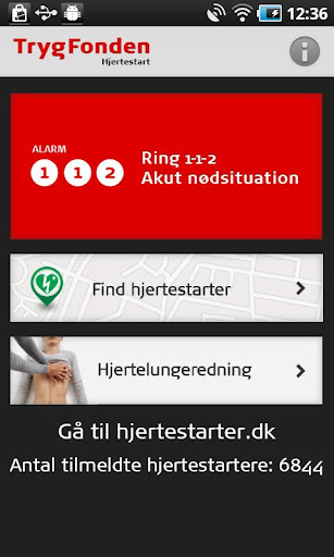 【免費健康App】Trygfonden Hjertestart-APP點子