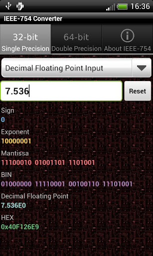 IEEE-754 Converter