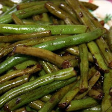 Green Beans with Balsamic-Shallot Butter
