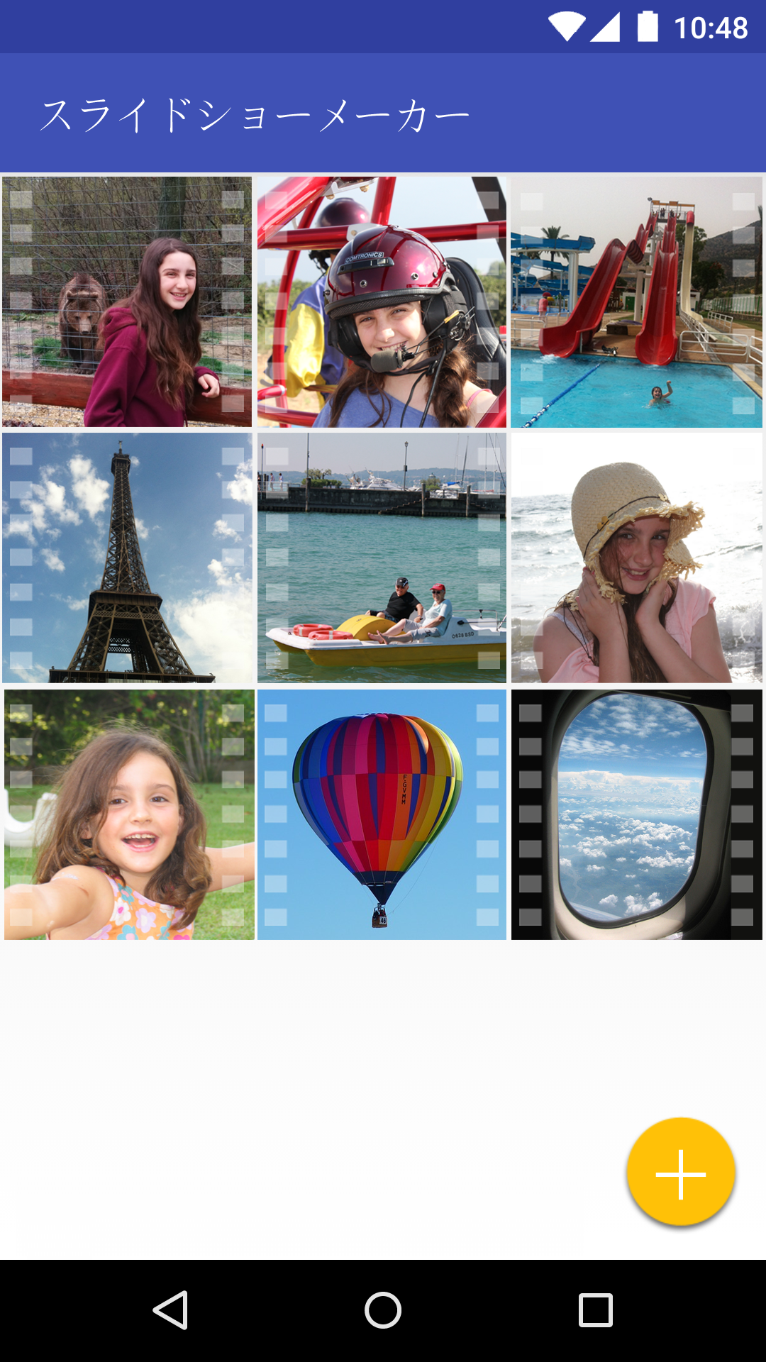 Android application Scoompa Video - Slideshow Maker and Video Editor screenshort