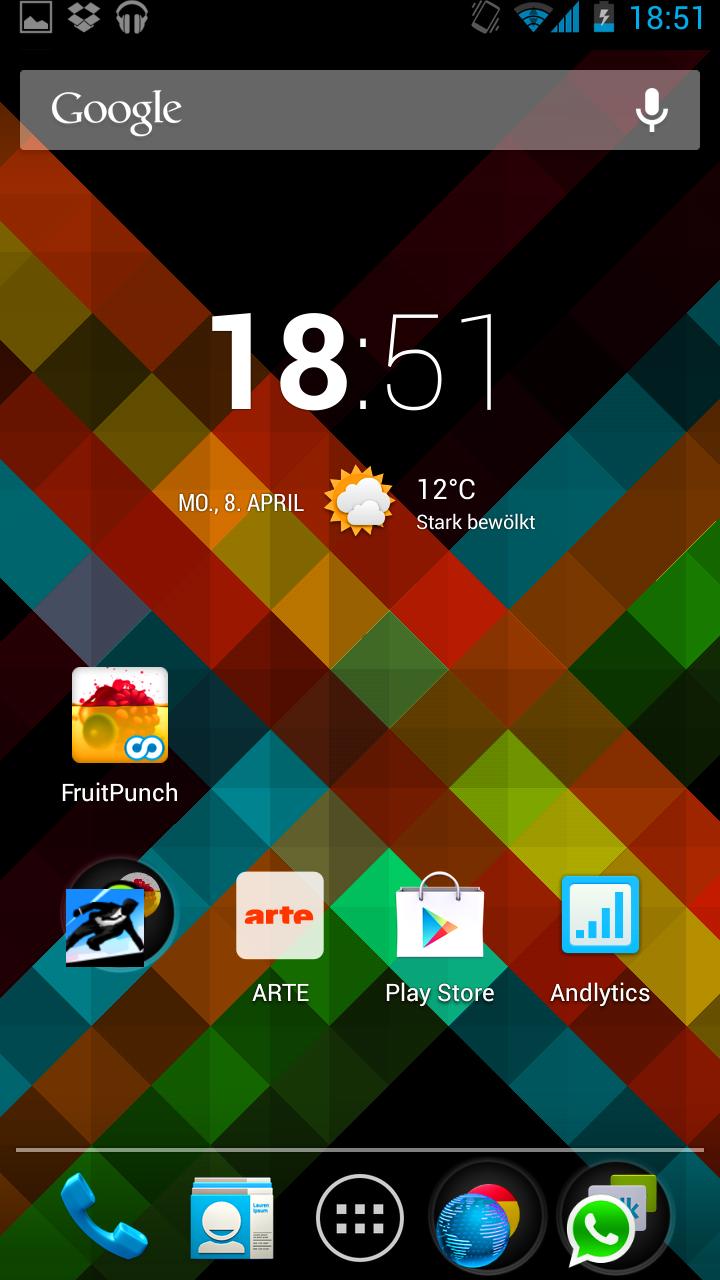 Android application Origami Live Wallpaper screenshort