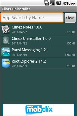 【免費工具App】Clinez Uninstaller-APP點子