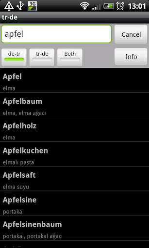 Turkish-German Dictionary