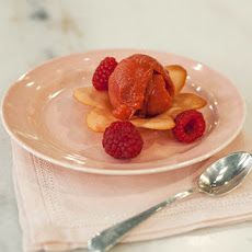Pink Tuile Cookies