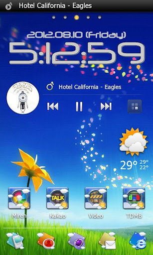 Sky Go Launcher EX theme