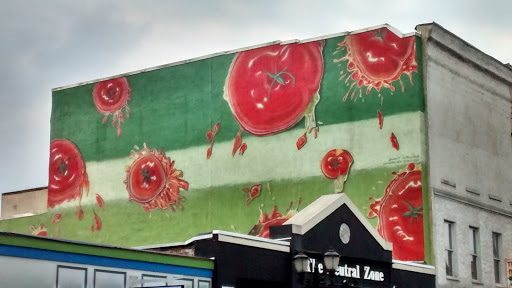 Tomatoes On The Wall, What A Mess