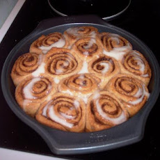 Glazed Cinnamon Rolls - Bread Machine