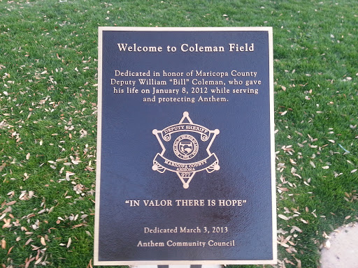 Memorial for Deputy Bill Coleman