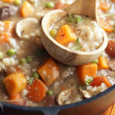 Quick Chicken and Barley Stew