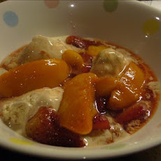 Peaches and Ice Cream, Tempted yet ?