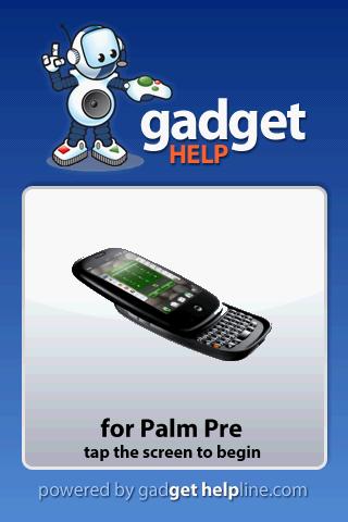 Palm Pre - Gadget Help