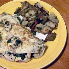 Herbed Chicken Omelet