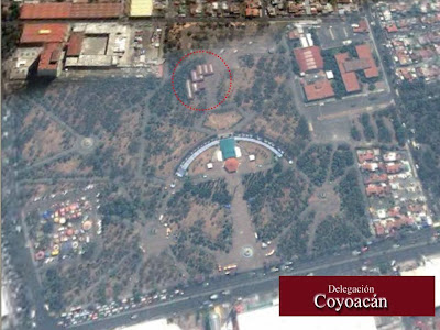 1. Alameda del Sur -Zona azul y Oro- Coyoacan; Cd. de México