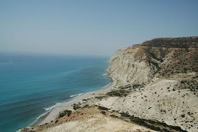 Pissouri beach village cyprus walk trek