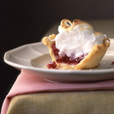 Mini Cranberry Meringue Pie