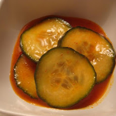 Spicy Korean Cucumber Salad
