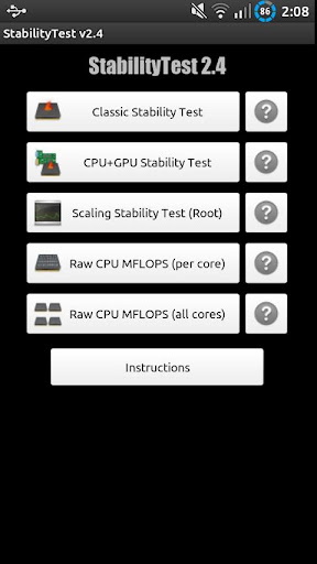 StabilityTest ROOT optional