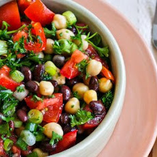 Middle Eastern Bean Salad with Parsley and Lemon (Balela)