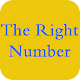 the right number
