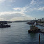 An expanse of blue... at Darling Harbour