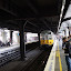 Train approaching at Circular Quay station