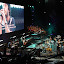 The Hillsong team lead worship
