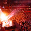 The crowd enjoyed Leeland's worship leading