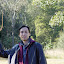 Me (Kevin) preparing to throw a boomerang