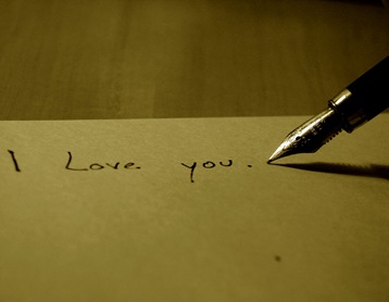 Writing on love
