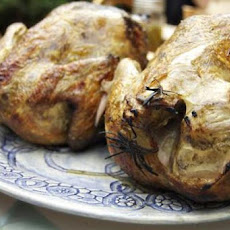 Beer Butt Rosemary Chicken