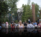 Crowds at Star Tours