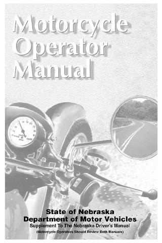 Nebraska Motorcycle Manual