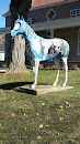 Painted Horse Statue