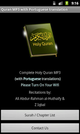 Quran MP3 With Portuguese
