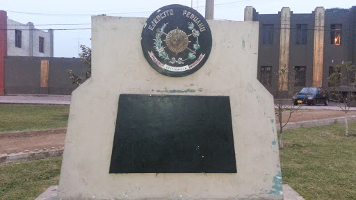 Placa Del Ejército Peruano