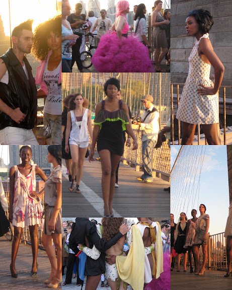 New York Fashion Week - Fashion Indie Show on Brooklyn Bridge - Sept 2, 2008
