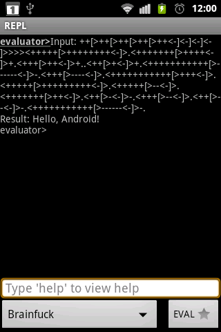 【免費程式庫與試用程式App】Brainfuck REPL Module-APP點子