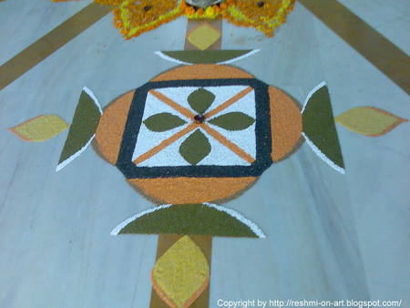 Rice-Grains-Rangoli