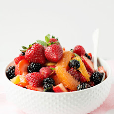 Citrus Mint Fruit Salad