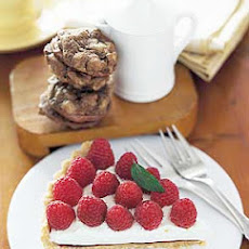Fresh Raspberry Cream Tart