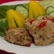 Baked Thai Chicken Cakes