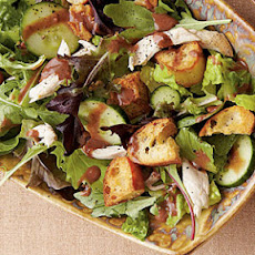 Turkey Salad with Cranberry Dressing